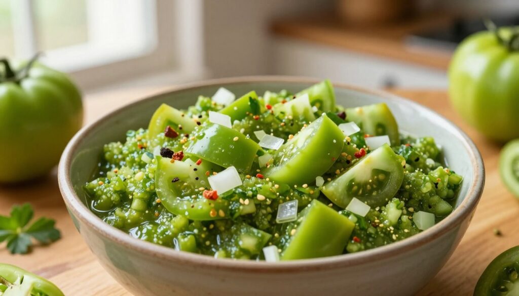 green tomato chutney