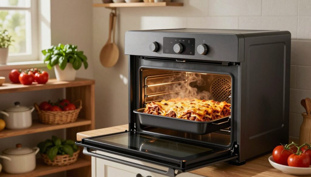 lasagne oven