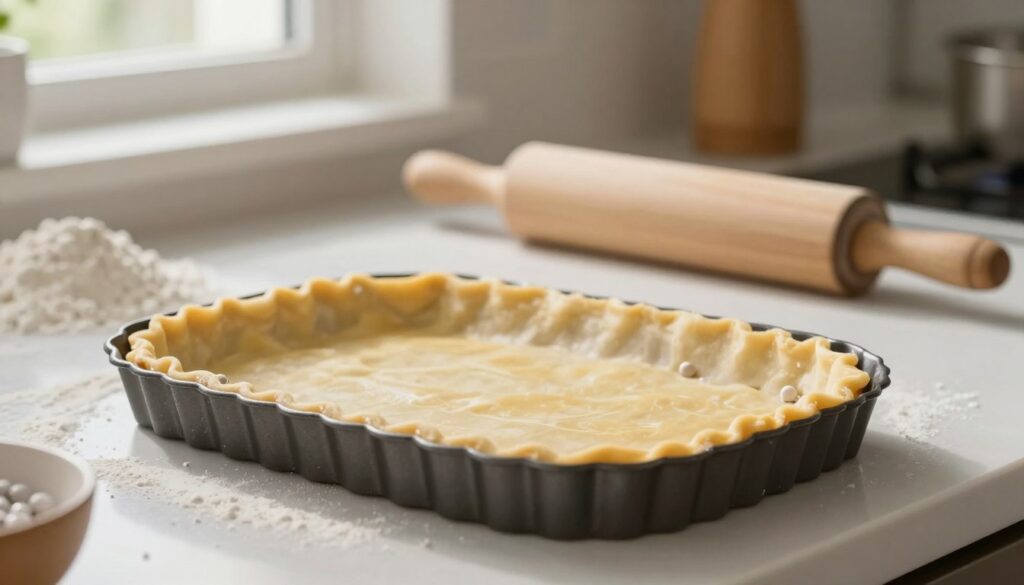 pastry base blind baking