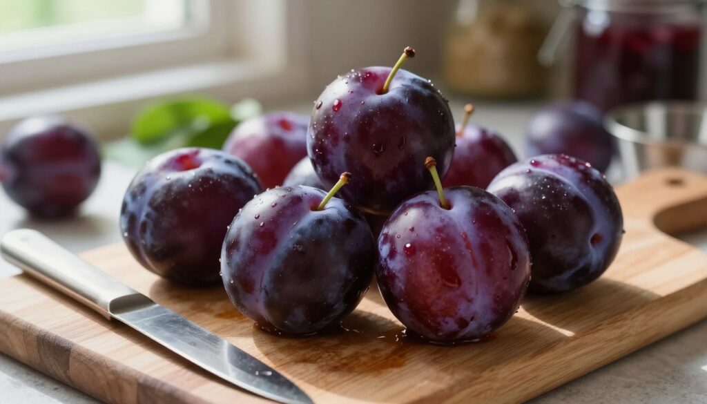 plums