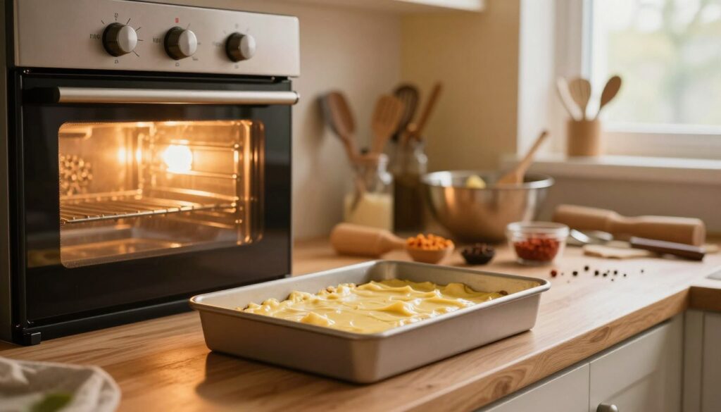 preheated oven