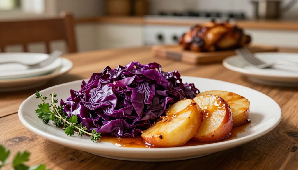 red cabbage side