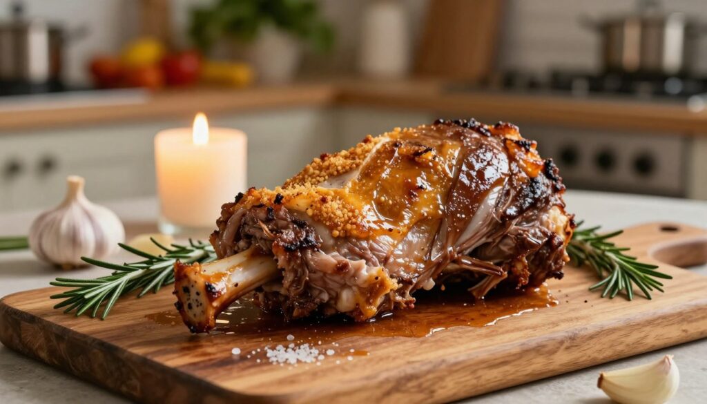 resting lamb