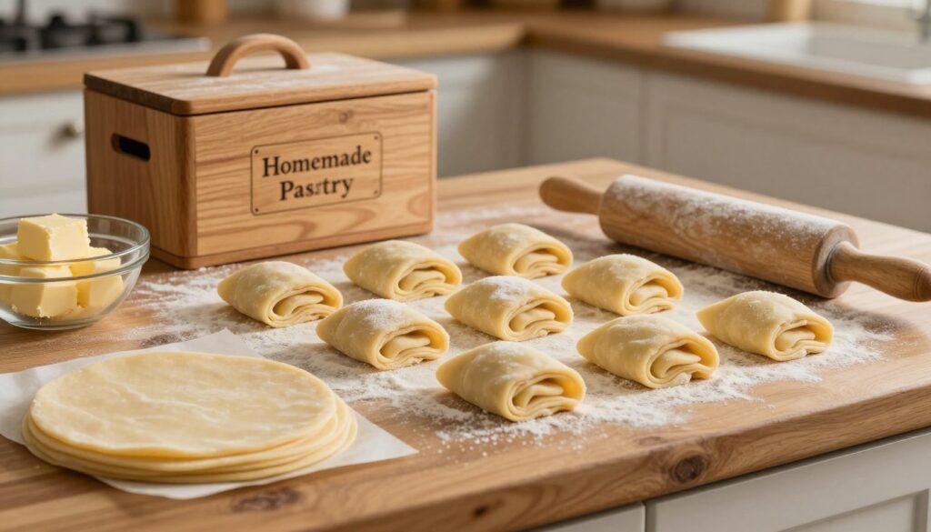 storing rough puff pastry