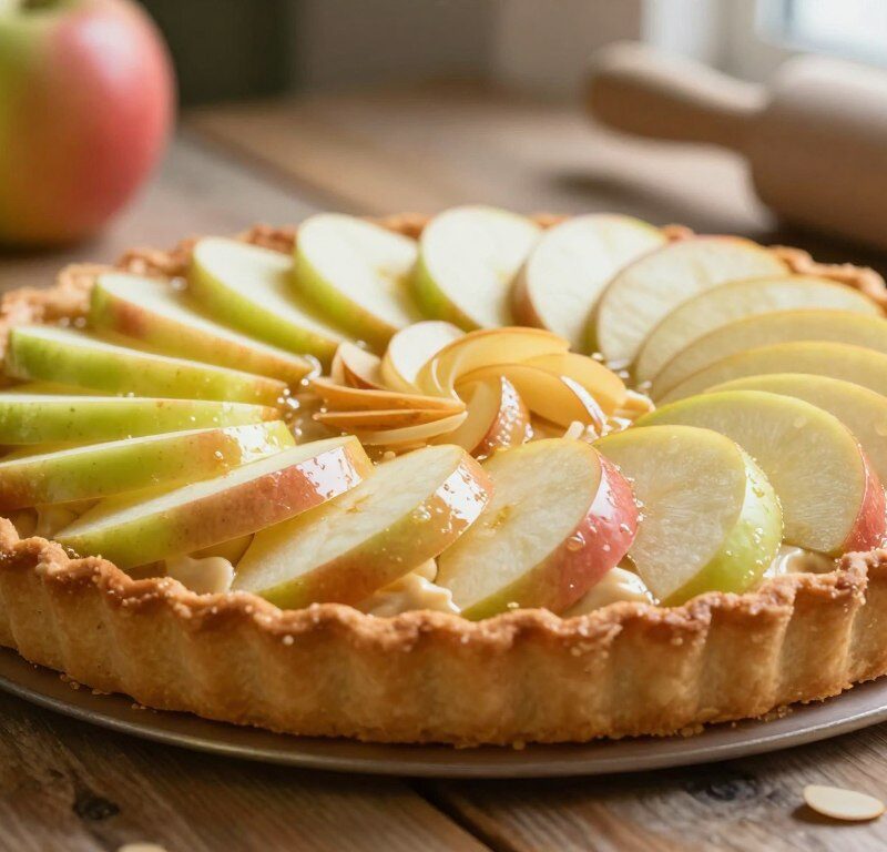Mary Berry Apple Frangipane Tart
