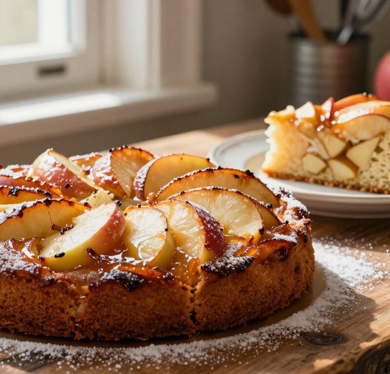 Mary Berry Apple Upside Down Cake
