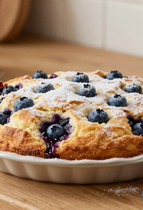Mary Berry Blueberry Traybake