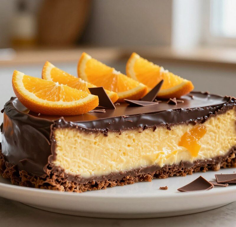 Mary Berry Chocolate Orange Cheesecake