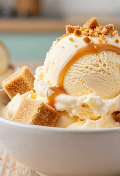 Mary Berry Cinder Toffee Ice Cream