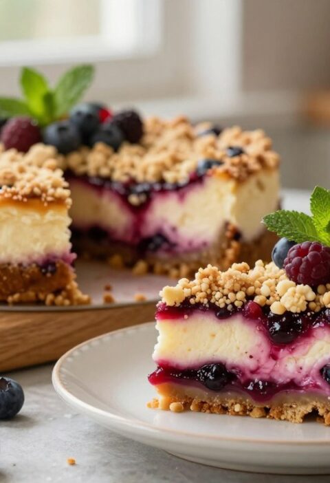 Mary Berry Crumble Cheesecake