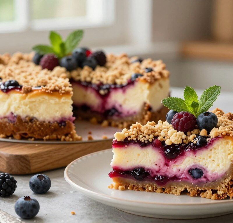 Mary Berry Crumble Cheesecake