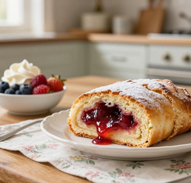 Mary Berry Jam Roly Poly