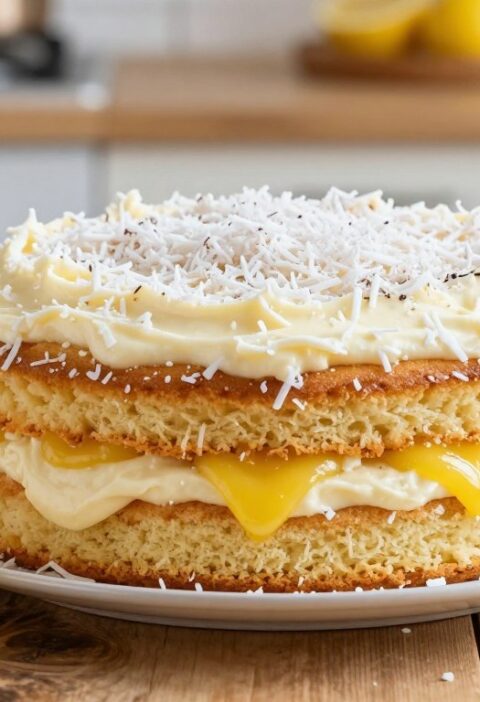 Mary Berry Lemon And Coconut Cake
