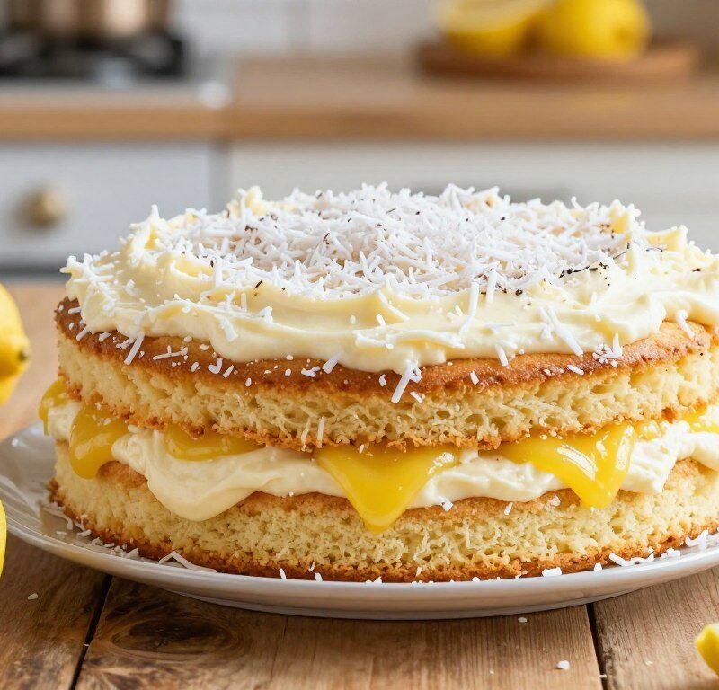Mary Berry Lemon And Coconut Cake