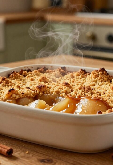 Mary Berry Pear Crumble