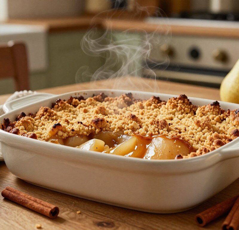 Mary Berry Pear Crumble