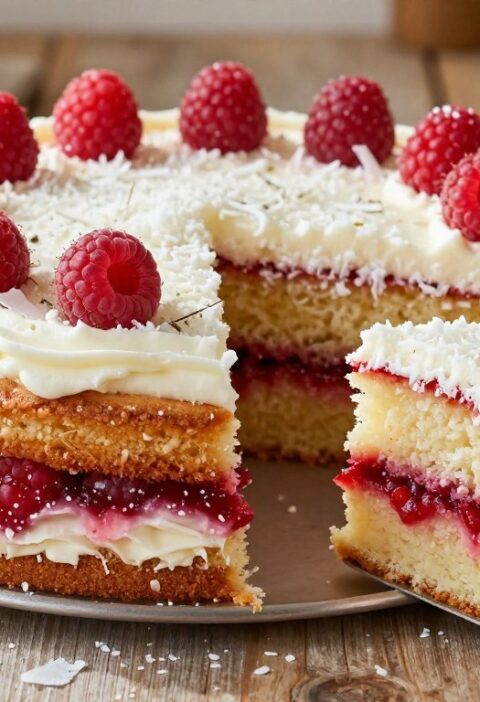 Mary Berry Raspberry And Coconut Cake