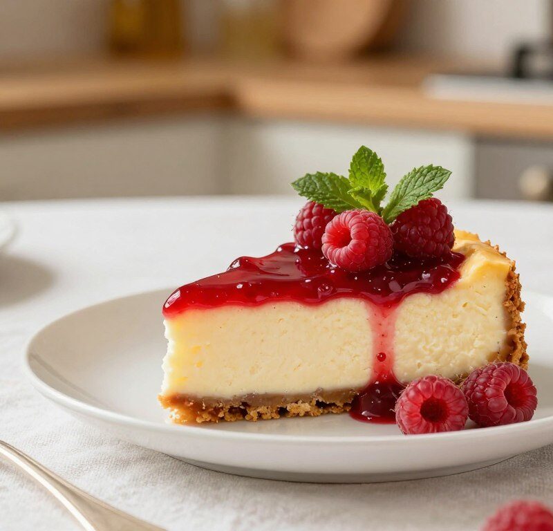 Mary Berry Raspberry Cheesecake