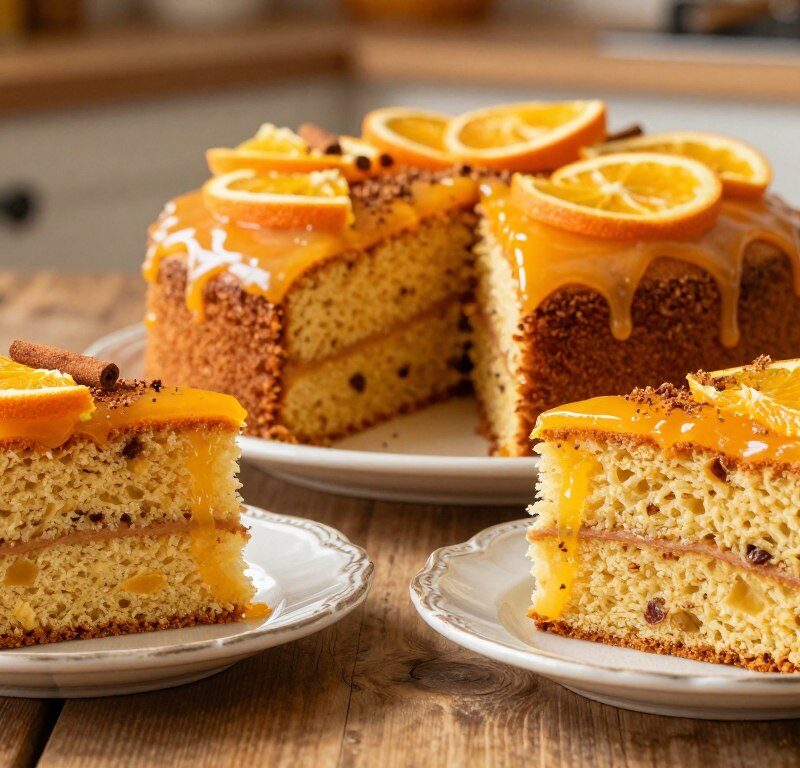 Mary Berry Spiced Orange Cake
