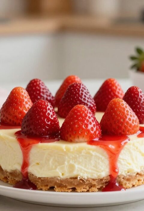 Mary Berry Strawberry Cheesecake