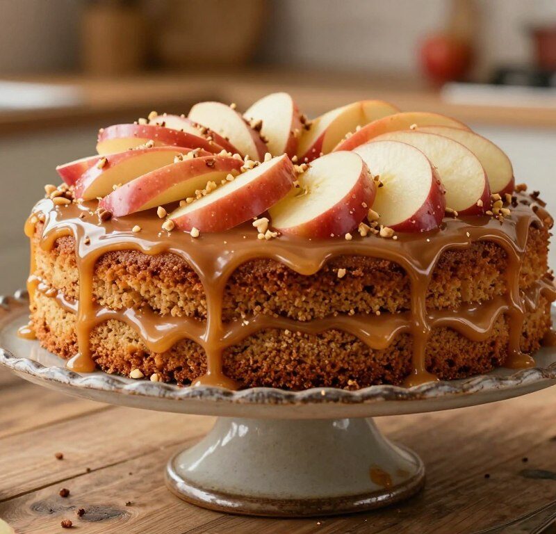 Mary Berry Toffee Apple Cake