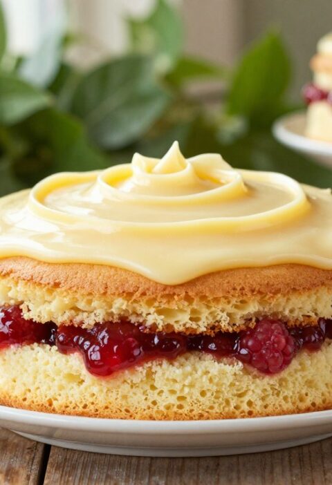 Mary Berry Victoria Sponge With Butter Icing