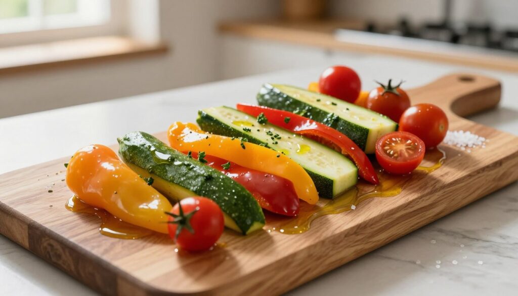 lighter dinner vegetables