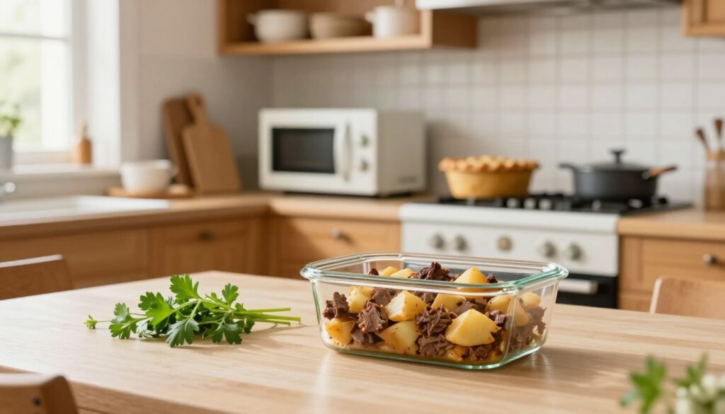 storing reheating leftovers