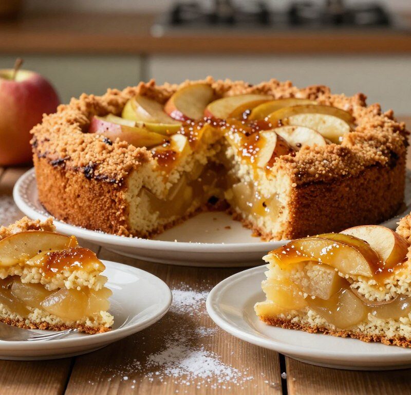 Mary Berry All In One Apple Cake