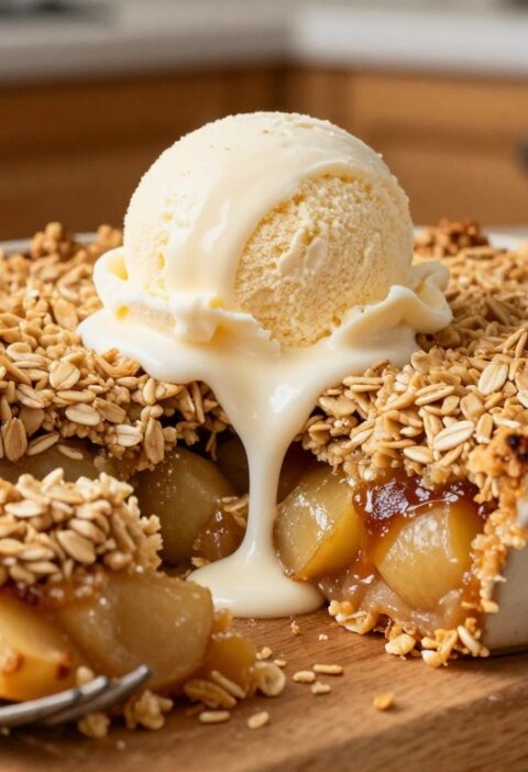 Mary Berry Apple Crumble With Oats