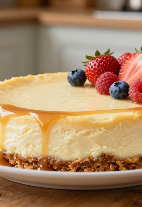 Mary Berry Baked Vanilla Cheesecake