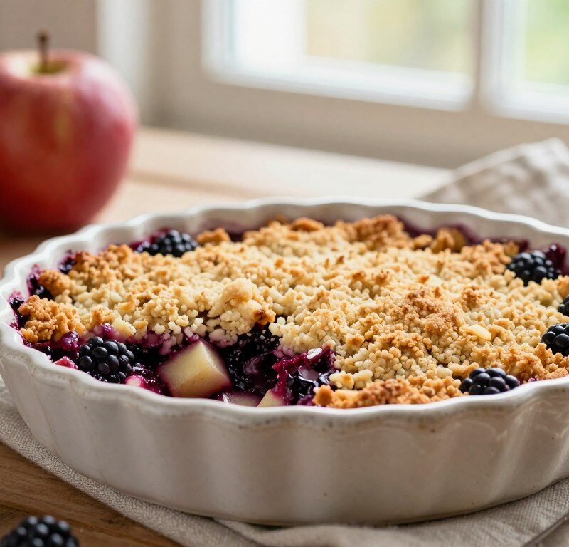 Mary Berry Blackberry And Apple Crumble