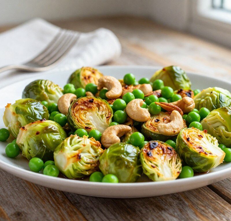 Mary Berry Brussels Sprouts With Peas And Cashews