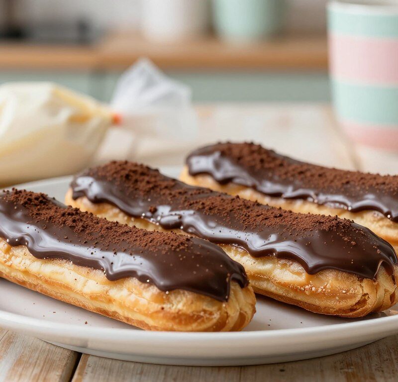 Mary Berry Chocolate Eclairs