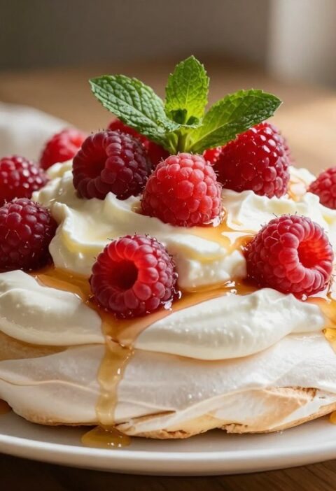 Mary Berry Cranachan Pavlova