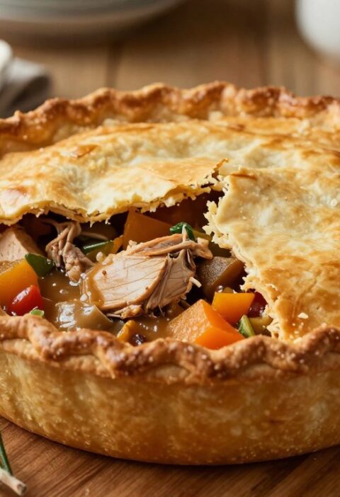 Mary Berry Leftover Turkey Pie