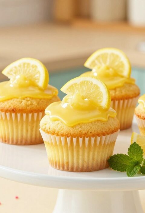Mary Berry Lemon Drizzle Cupcakes