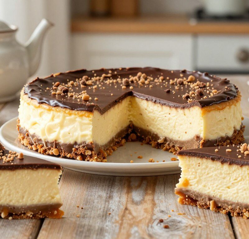 Mary Berry Malteser Cheesecake