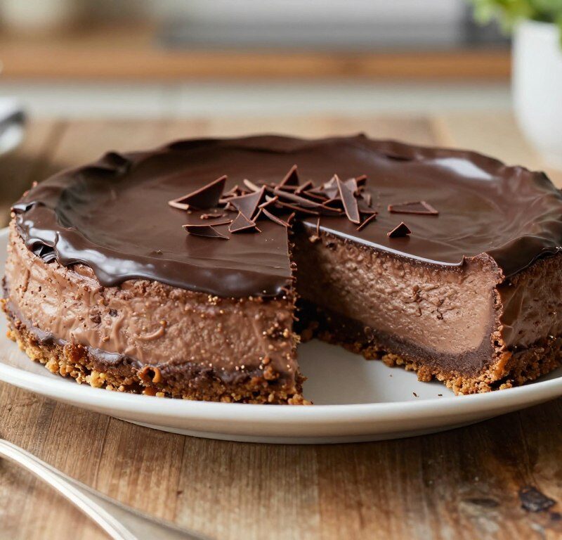 Mary Berry No Bake Chocolate Cheesecake