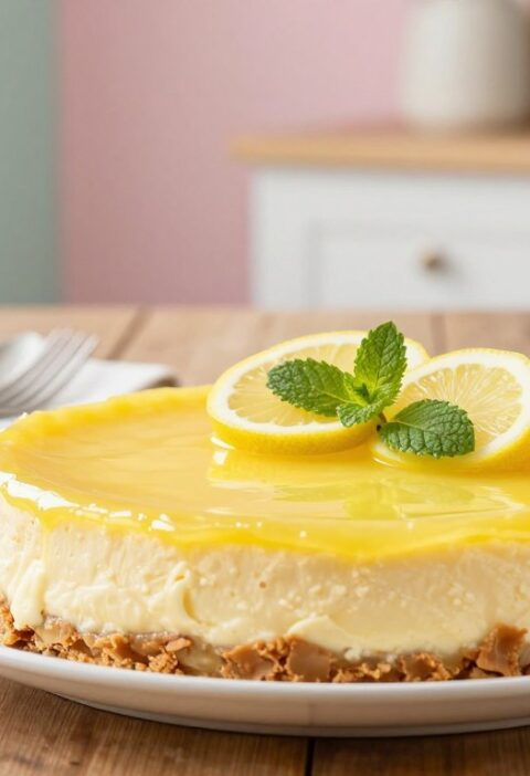 Mary Berry No Bake Lemon Cheesecake