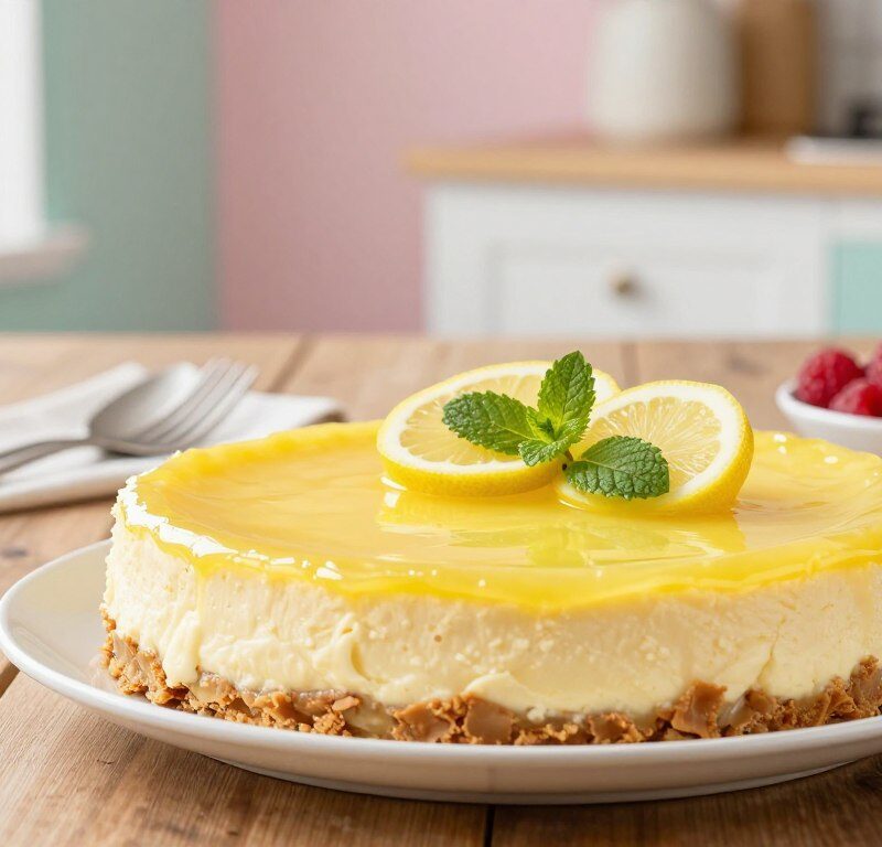 Mary Berry No Bake Lemon Cheesecake