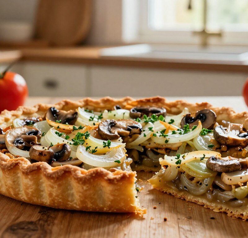 Mary Berry Onion And Mushroom Tart