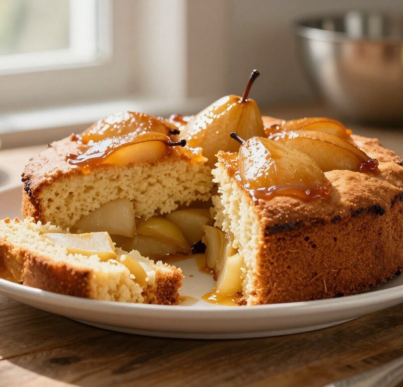 Mary Berry Pear Upside Down Cake