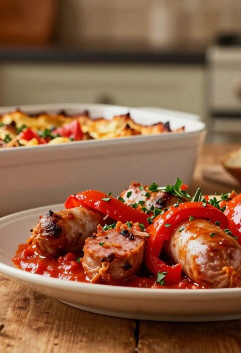 Mary Berry Sausage And Red Pepper Casserole