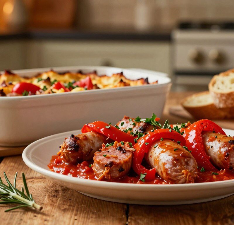 Mary Berry Sausage And Red Pepper Casserole