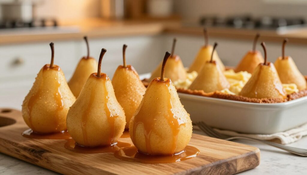 caramel pears caramel pears