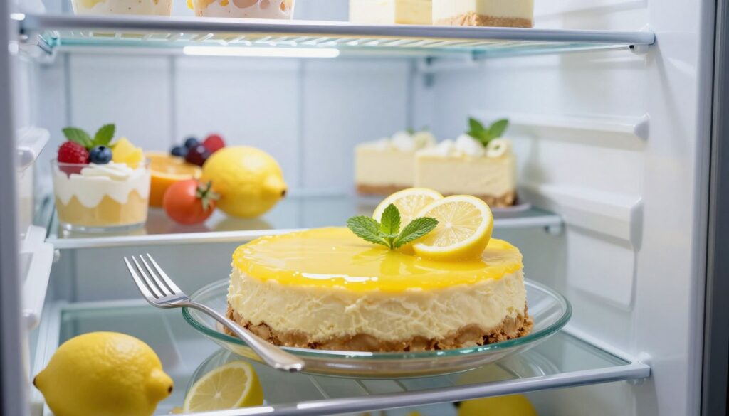 cheesecake set fridge