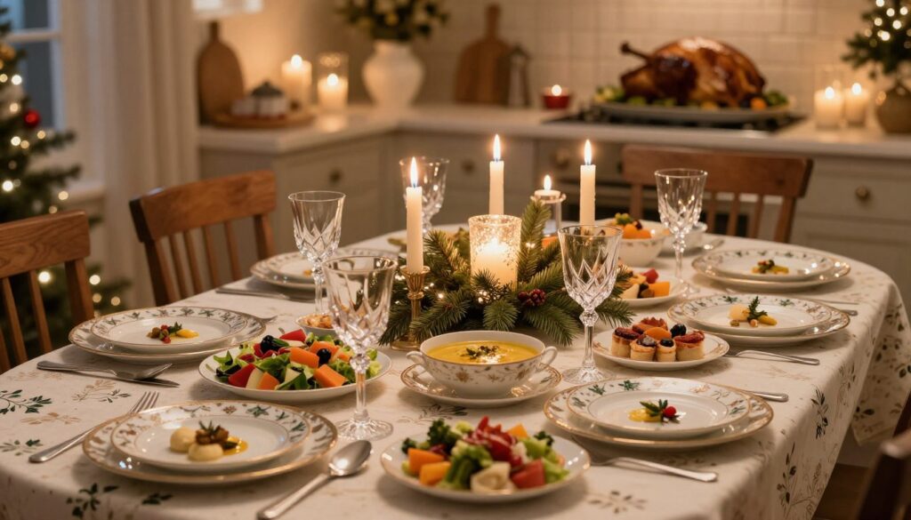 christmas dinner timeline
