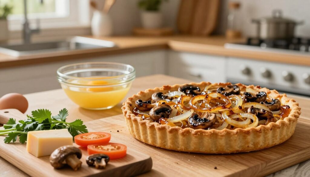 customising savoury tart