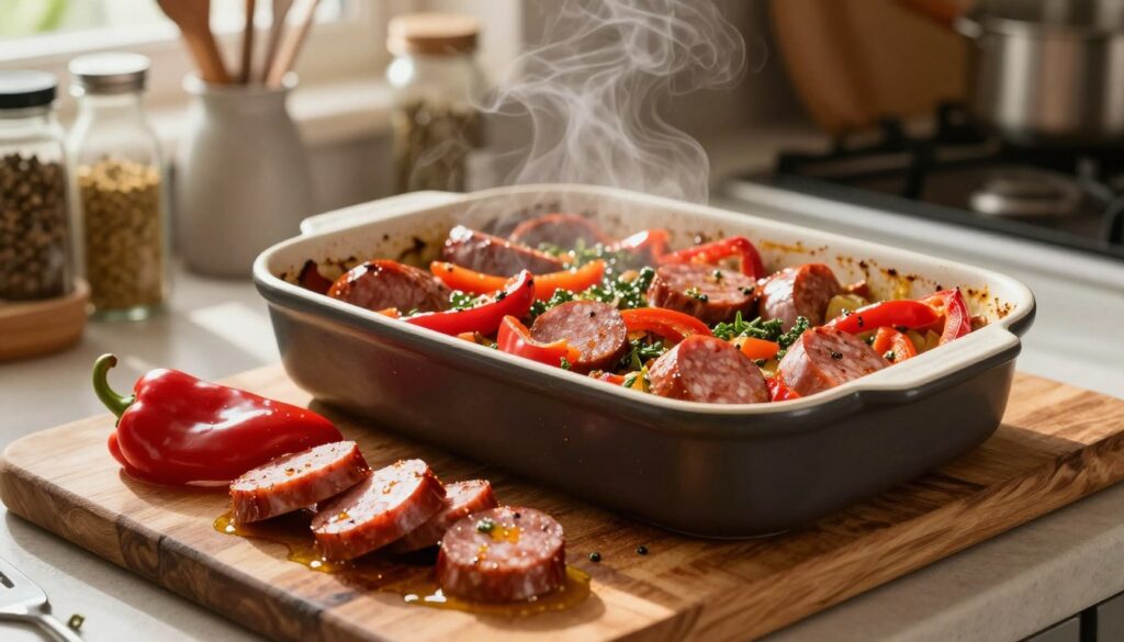 sausage red pepper